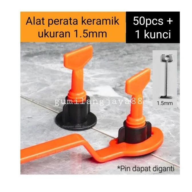 Homemid- Alat Perata Keramik - Reuseable Tile Leveling - Leveling Keramik