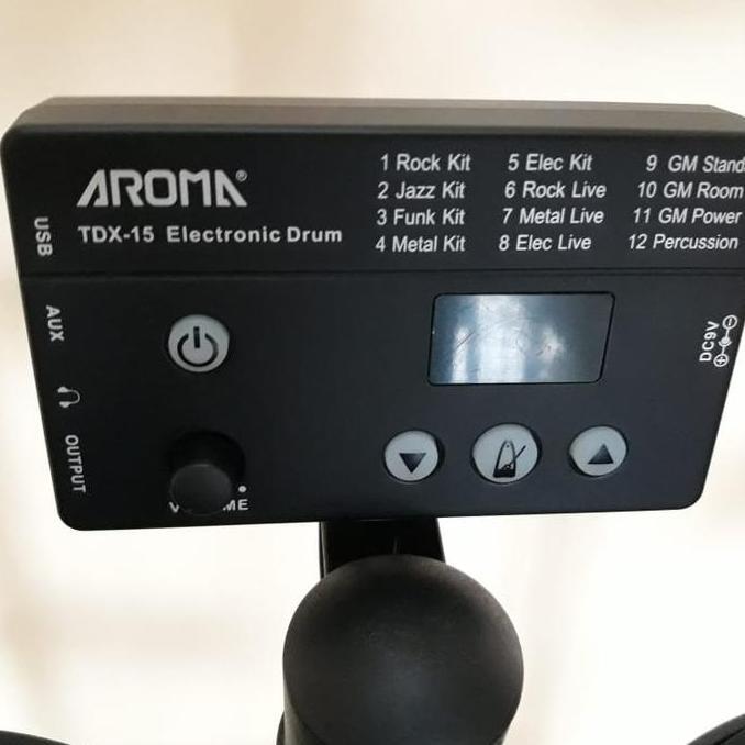 Aroma TDX15 Digital Electronic Drum Kit Drum Elektrik Paket  Aroma tdx-15 EIG