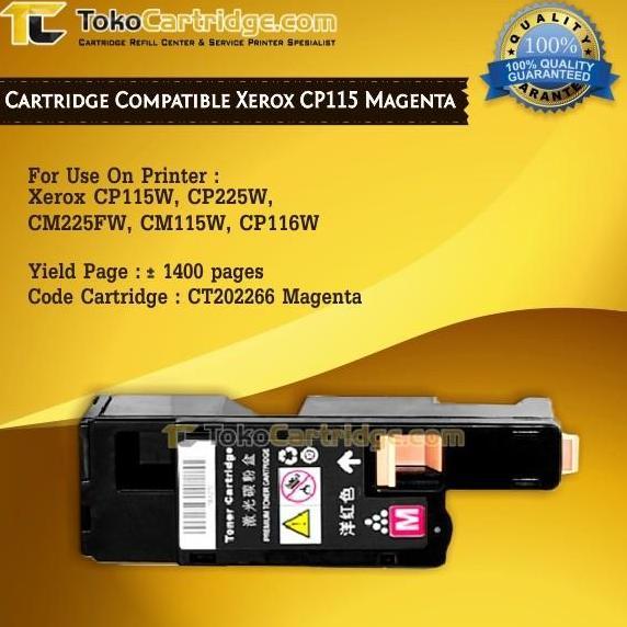 Cartridge Compatible CP115W CP225W CM225FW CM115W Magenta
