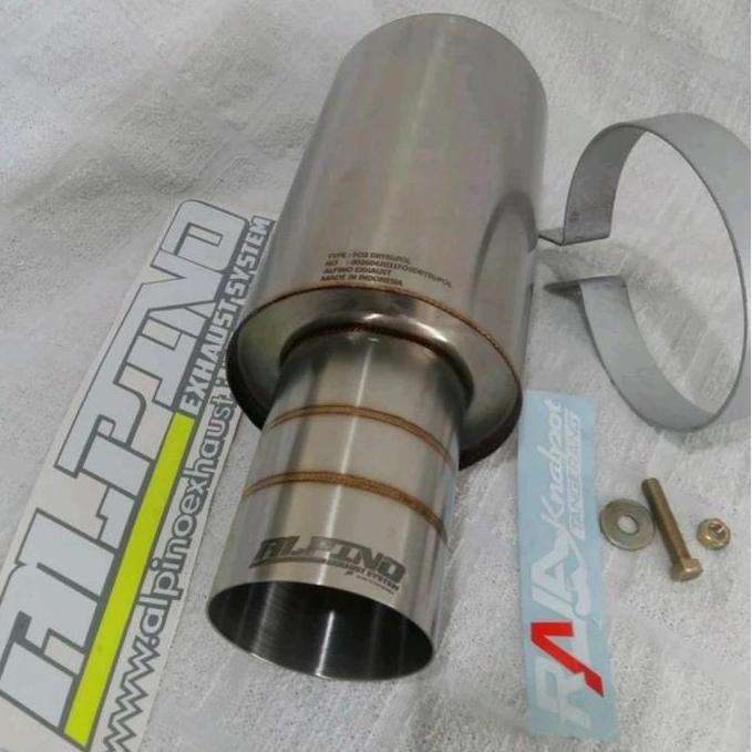 Knalpot Mobil Alpino F03 baby bass