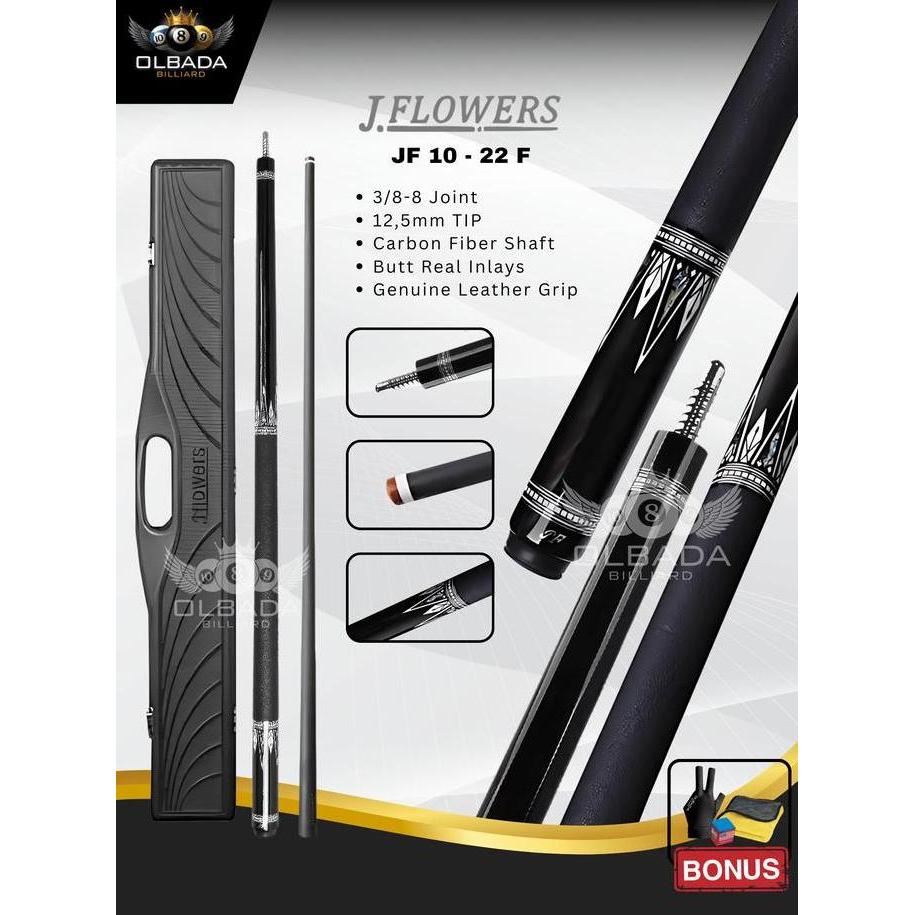 Stik Billiard JFlowers 10-22 F / Billiard Ball / Stik Play Bilyar