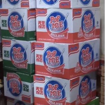 POP MIE 1 DUS Ayam bawang / Baso / Kari / Soto