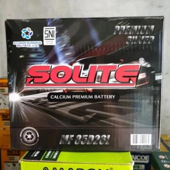 AKI BATERAI KERING SOLITE 85D26L/NX110-5L INNOVA DIESEL FORTUNER