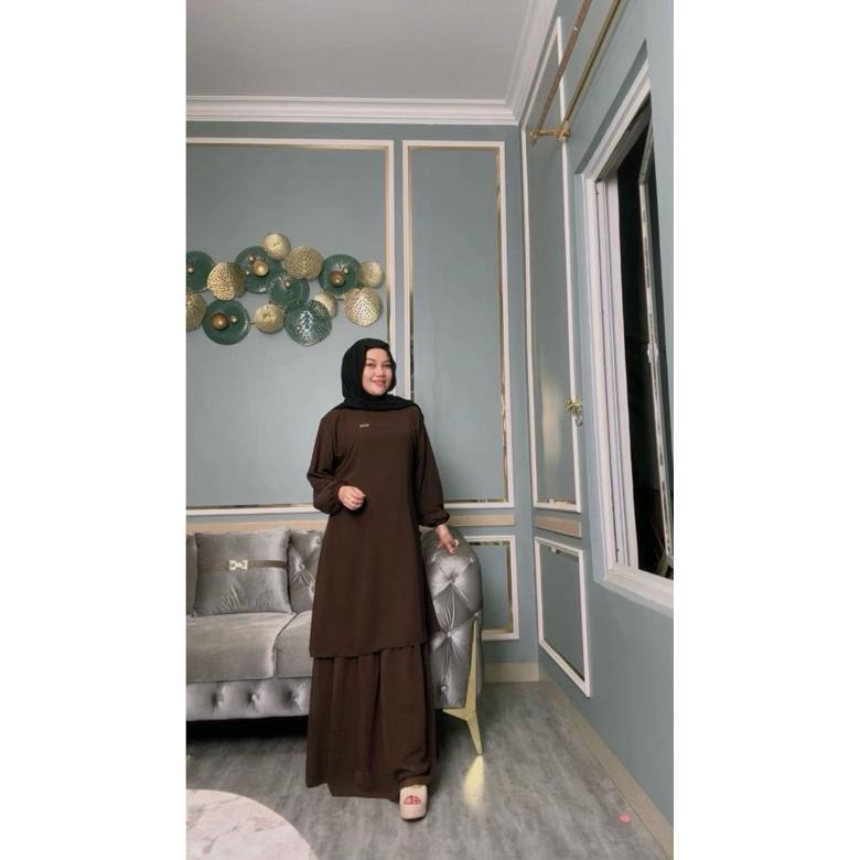 PREMIUM GAMIS MALAYSIA ANGGUN/MELAYU CERUTY POLOS