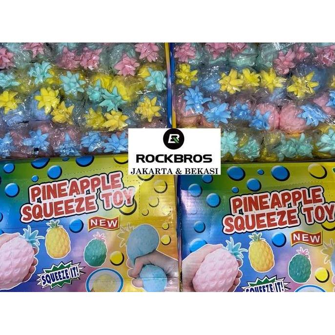 Fun Soft Pineapple Dna Stress Ball Nanas Pop It Squishy Fidget Toys Kode 184
