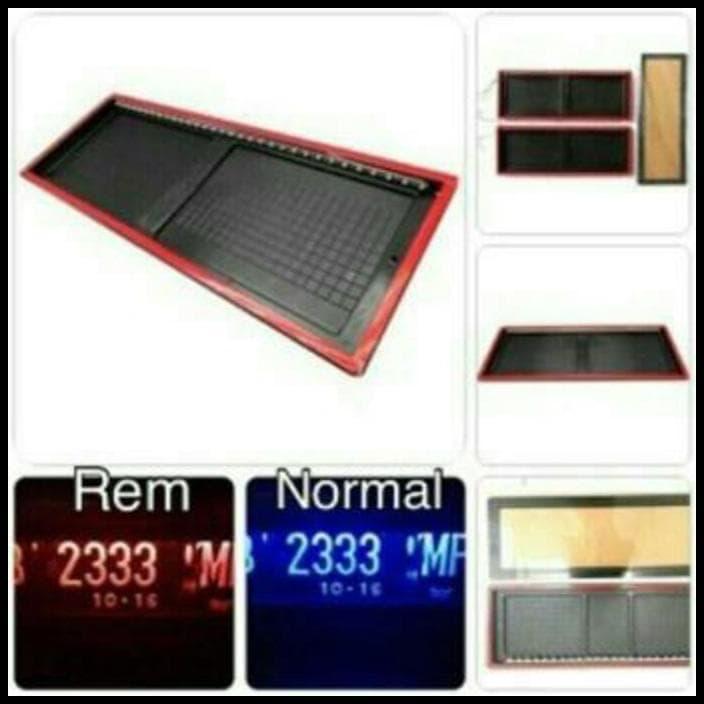 TERBARU TATAKAN PLAT NOMOR AKRELIK LED MOBIL ETIOS VALCO 