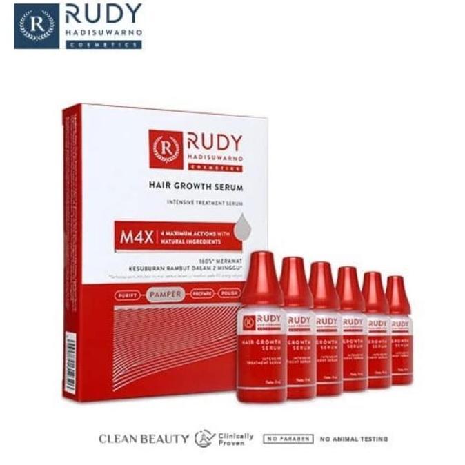 Berkilau- Rudy Hadisuwarno Hair Growth Serum - Penumbuh Rambut Rontok Extract Vitamin