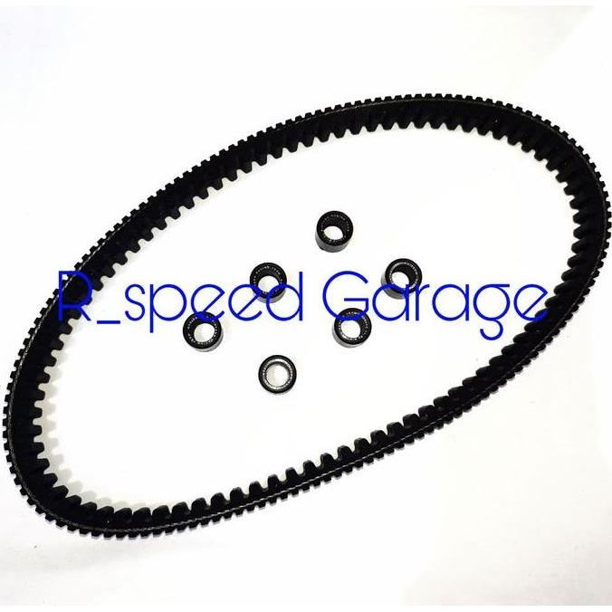 PAKET BELT COG & ROLLER BRT VARIO 125 K35 ESP LED K60 K60K K60P K60R K2V KV2G