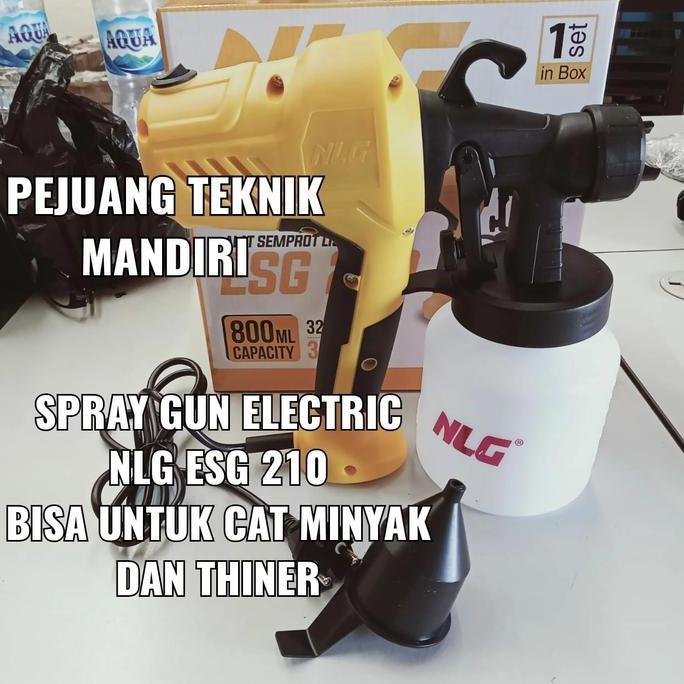 Gaswoii- Spray Gun Electric Nlg Esg 110 / Alat Semprot Cat Elektrik Nlg Esg 110