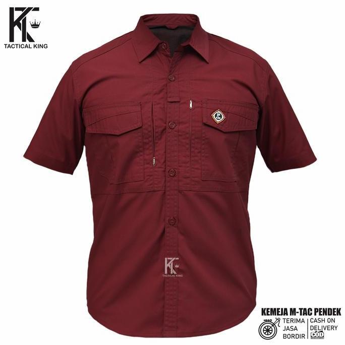 Kemeja Tactical M-TAC lengan pendek