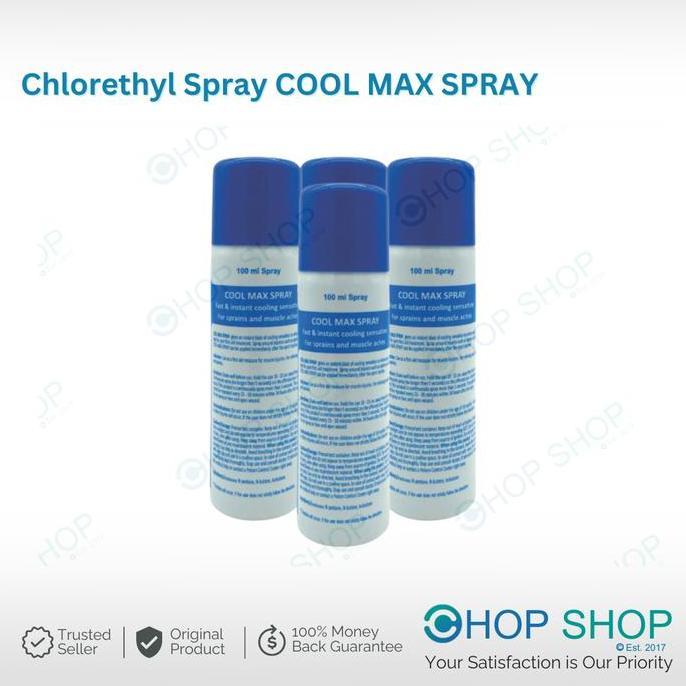 Hayuco- Original Chlorethyl Spray Ethylchloride 100Ml Cool Max Spray Medtec