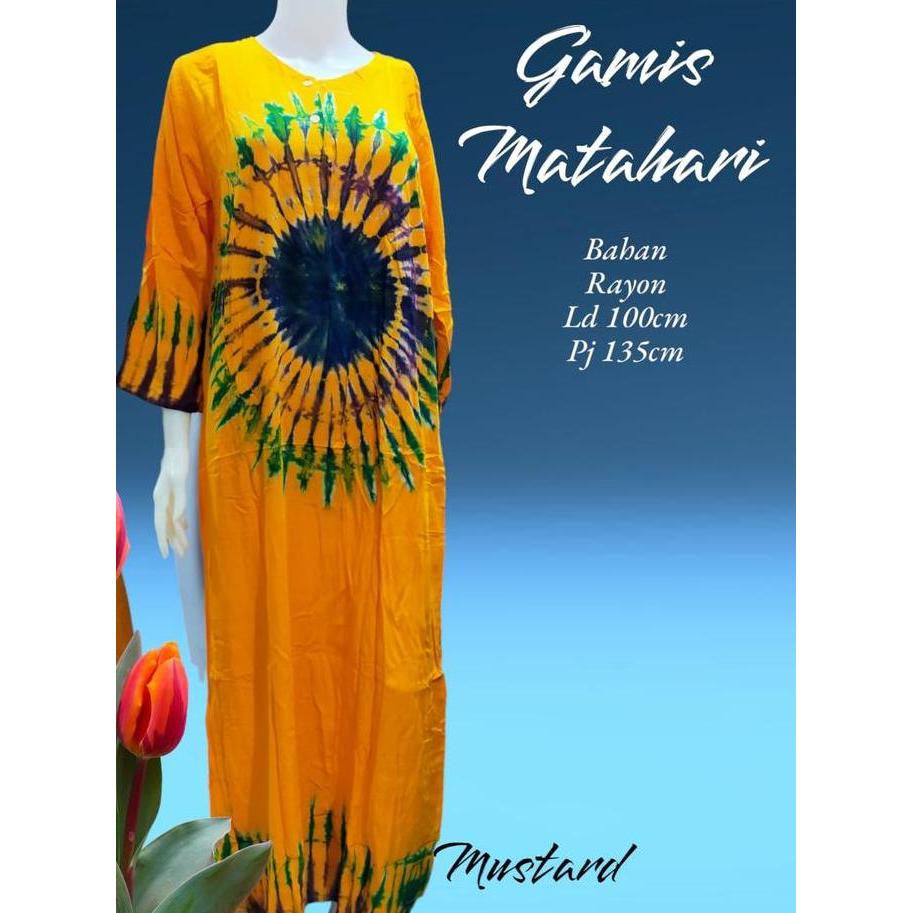 Gamis Matahari Baju Rayon Oleh Oleh Khas Bali Kampung Souvenir baju  lebaran
