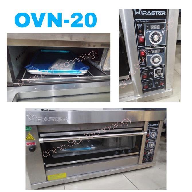 Oven Gas 1 Deck 2 Tray Wirastar OVN-20 ; Oven Roti 2 loyang
