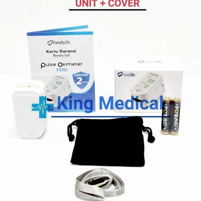 Lansungkirim- Pulse Oximeter/Saturisasi Familydr Fs101 Product By Indecore/Omron