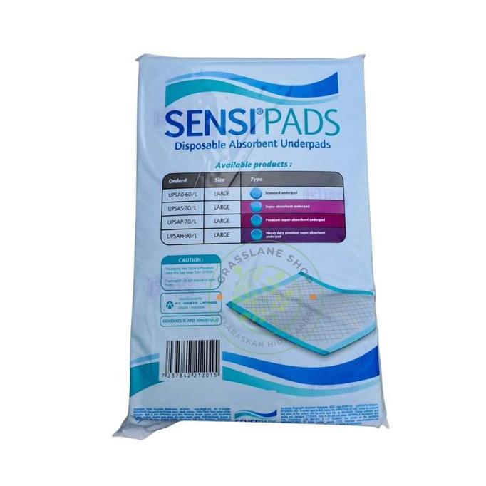 Lansungkirim- Underpad Sensi / Sensi Pads Alas Popok Dewasa Sekali Pakai