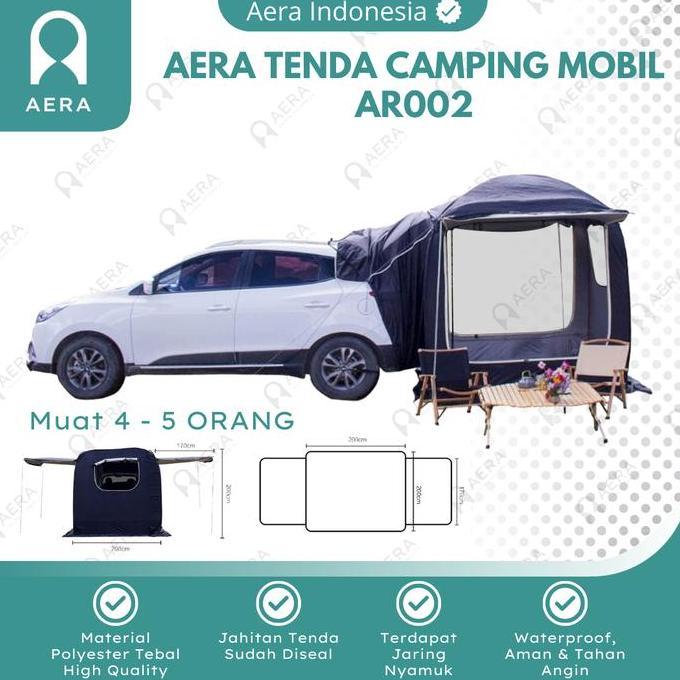 Terlaris Tenda Camping Mobil Campervan Outdoor Ar002 | Tenda Camping Belakang Mobil | Campervan Car 