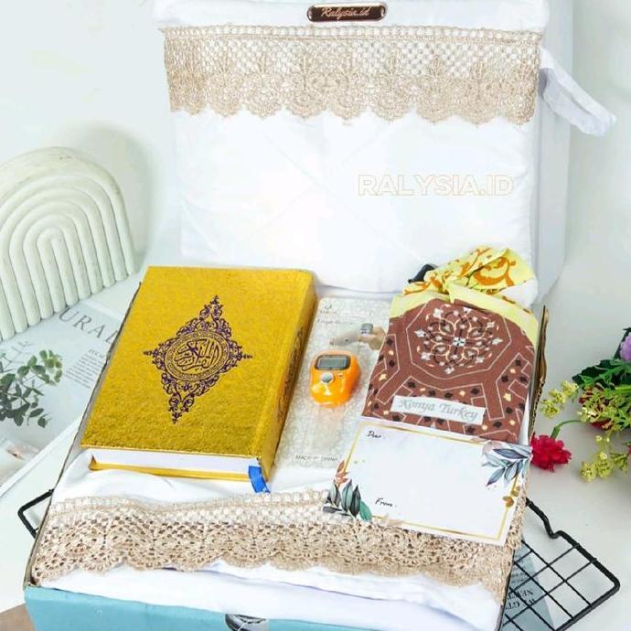 DF67 >> RALYSIAID HAMPERS MUKENA PREMIUM SATIN VELVET