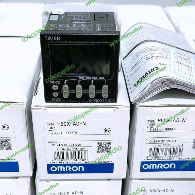 TERMURAH - TIMER DIGITAL H5CX-AD-N OMRON ORIGINAL OMRON