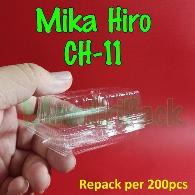 Mika Hiro CH 11 / Mika Plastik / Mika Single Sushi isi 200 pcs