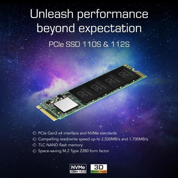 Saveyou- Transcend Ssd M.2 Pcie Mte110S Nvme