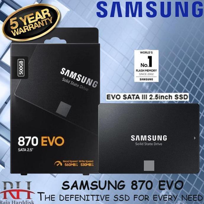 Saveyou- Samsung V-Nand Ssd 870 Evo 500Gb / 870Evo 500 Gb / Garansi Resmi