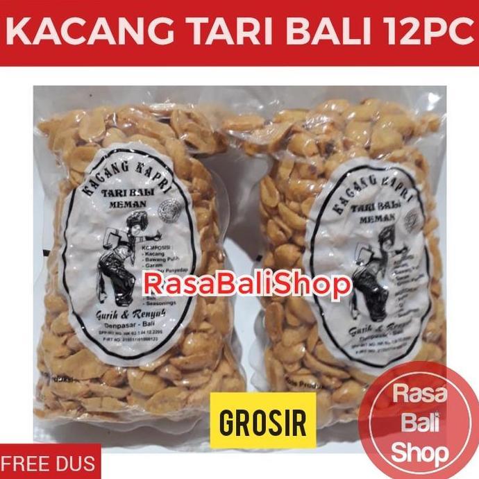 Grosir Kacang Tari Bali, Kacang Bali Terlaris, Kacang Tari Bali 12 pcs