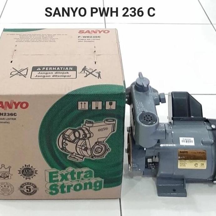 POMPA AIR SANYO PENDORONG PWH 236C 200WATT NON OTOMATIS