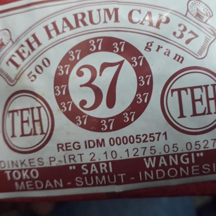 Teh Harum cap 37 500gr / Teh Bubuk Medan
