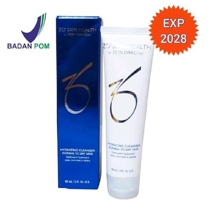 Obagi ZO Hydrating Cleanser MINI/Trial/Travel Size 60mL Normal to Dry Skin Facial Wash