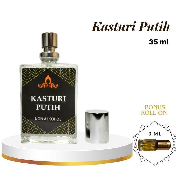 Bloom- Parfum Kasturi Putih Minyak Bibit Asli Arab Saudi Murni Non Alkohol 35