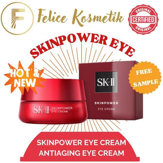 SK-II SK2 SKII SK II Skinpower Eye Cream 15gr Skin power eye cream krim mata Perawatan Mengencangkan