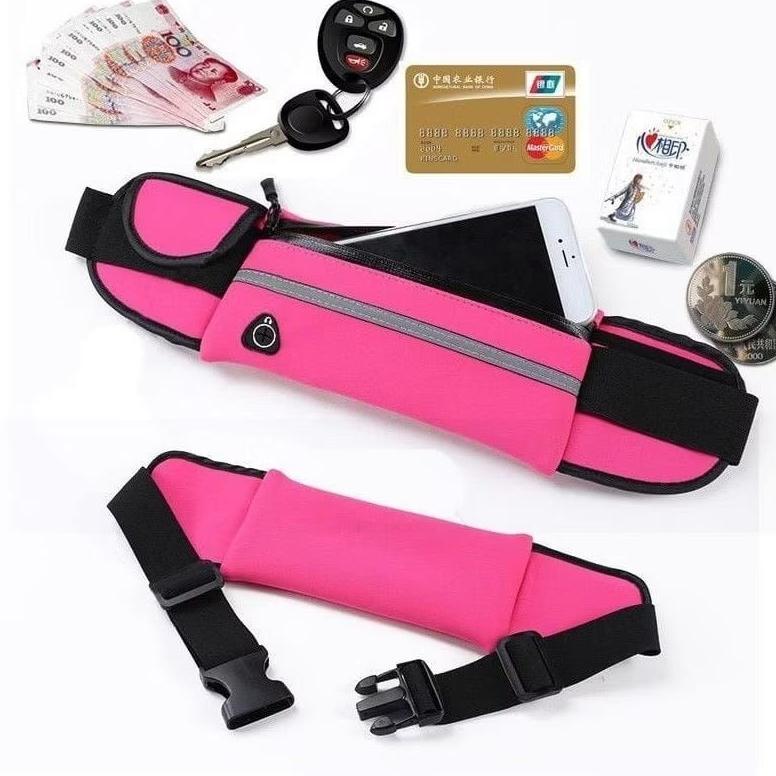 BEST SELLER TAS PINGGANG HP OLAHRAGA LARI JOGGING SEPEDA/  TAS JOGING HANDPHONE PRIA WANITA TAS LARI