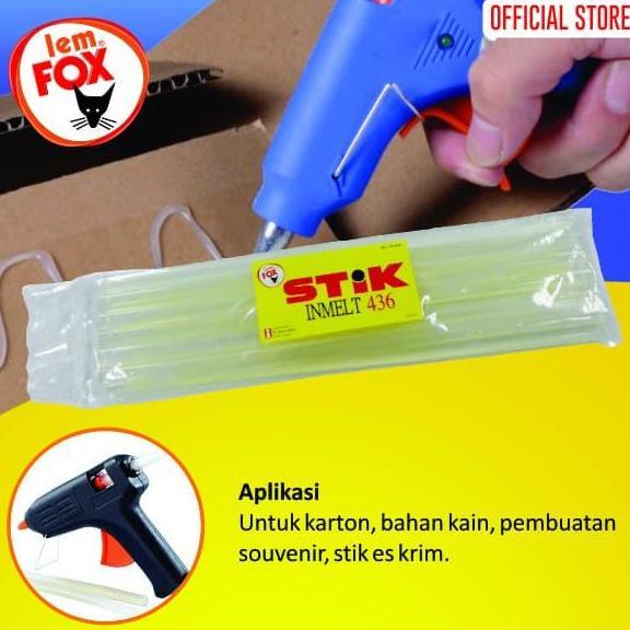 Promo Lem Fox Isi Lem Tembak Lem Tembak Besar Inmelt 436 Stik 1 kg Diskon