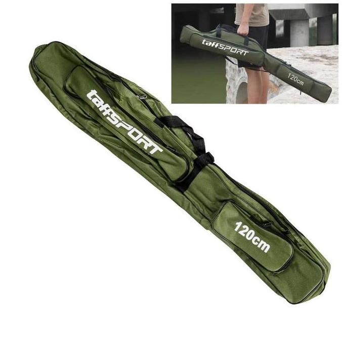 Kaozelo Tas Pancing Joran Portable Fishing Bag - 1680D (TERBAIK) (TERBARU) (TERMURAH)