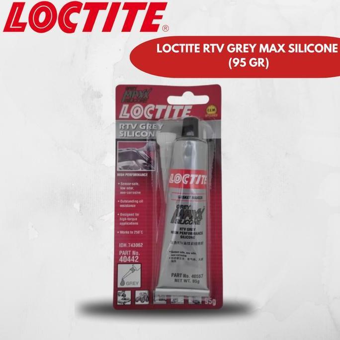 Promo LOCTITE GREY MAXX Silicone/RTV Grey silicone (95 gr) Logam Diskon