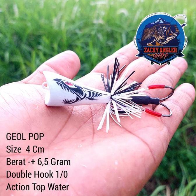 Geol Pop 4 Cm Umpan Casting Gabus (TERBAIK) (TERBARU) (TERMURAH)