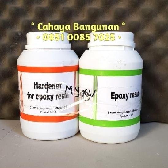 Promo Lem Epoxy Resin Poxy SK 2 Dua Komponen Perekat Beton Batu Keramik Besi Diskon