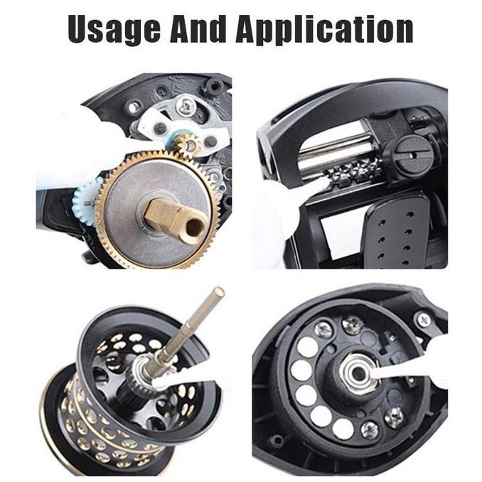 Lubricating Grease untuk Reel Pancing Meningkatkan Kelancaran Putaran, Panjang Umur Reel TOPSLINGS (