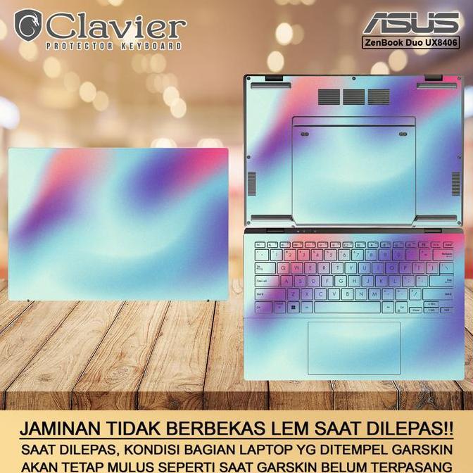 TERMURAH - Cover Garskin Laptop Asus ZenBook Duo UX8406 UX8406M UX8406MA Fullbody