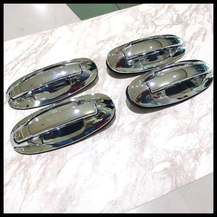 TERMURAH DOOR HANDLE / HANDLE PINTU CROME MODEL KOREA MOBIL AVANZA / XENIA LAMA 2004-2011 MODEL TARI