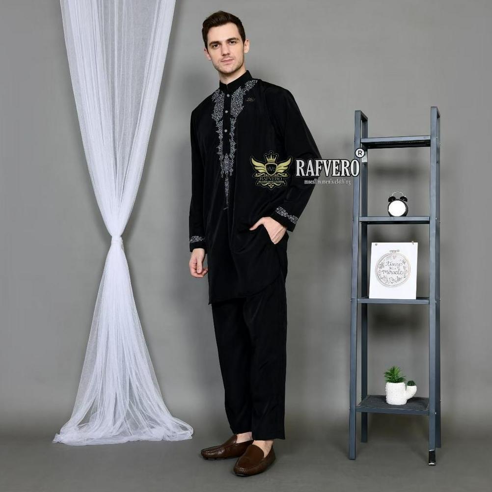 New Deals Fm Setelan Baju Koko Pakistan Al Mashka Original Rafvero