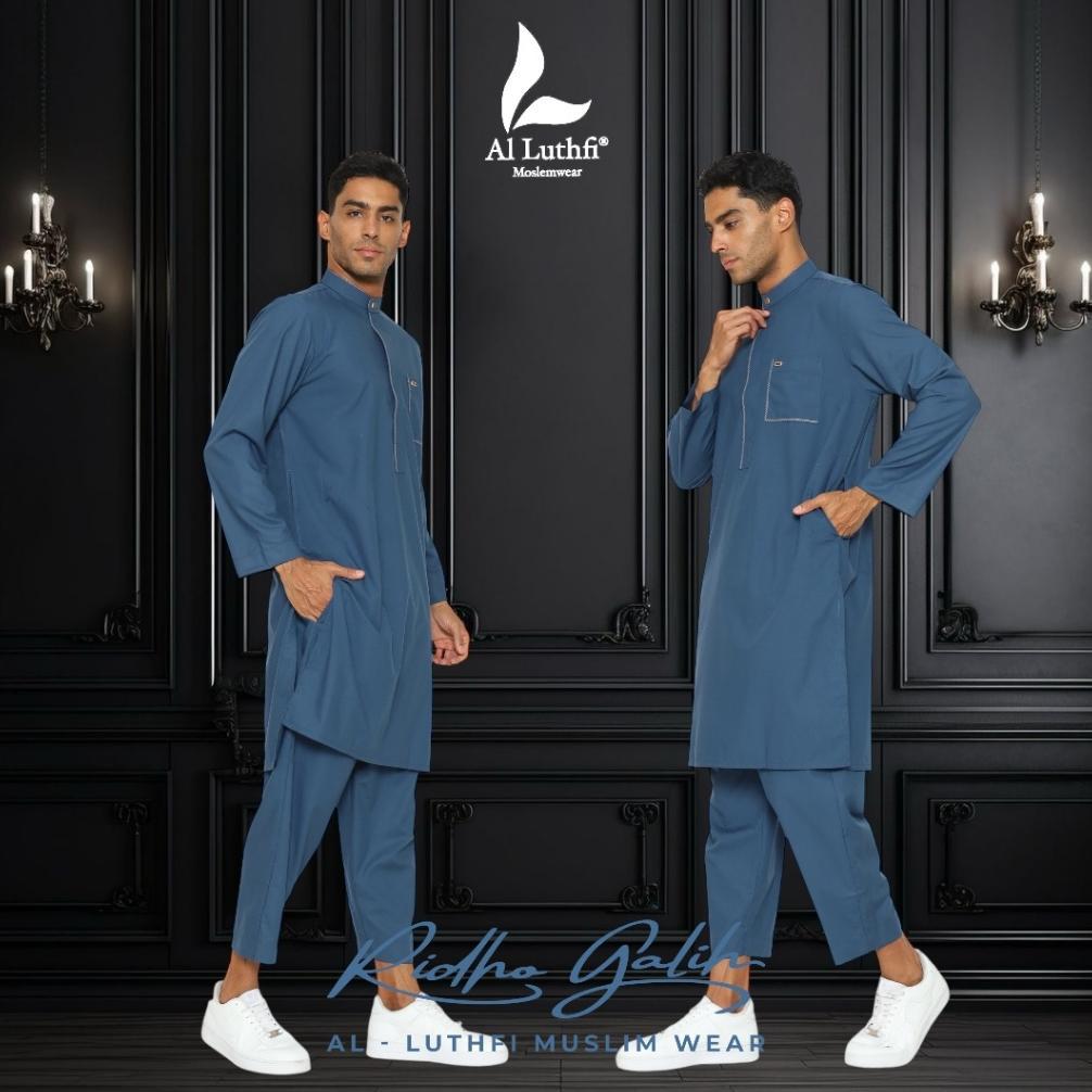 HOT PRODUCT Al-Luthfi | Setelan Baju Pakistan Lengan Panjang Bahan ANTI UV - Setelan Baju Kurta Musl