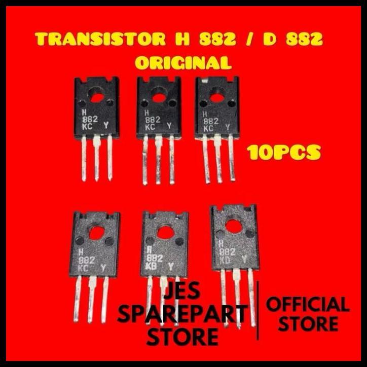 HOT DEAL 10PCS TRANSISTOR H 882 / D 552 ORIGINAL 