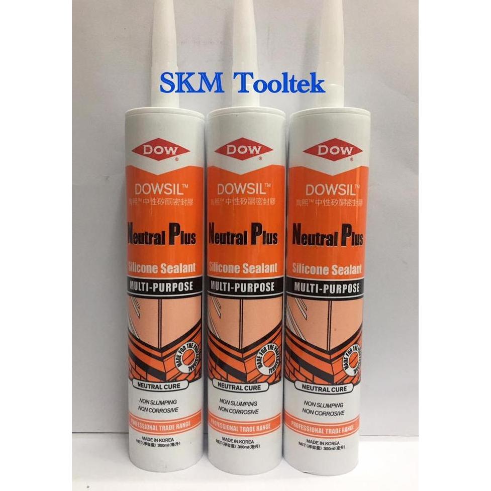 Promo Dowsil Neutral Plus/Silicone Sealant/Lem Kaca Neutral Dow Corning Diskon