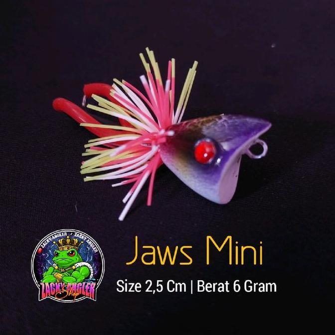 Jaws Mini 2,5 Cm Lure Umpan Casting Gabus (TERBAIK) (TERBARU) (TERMURAH)