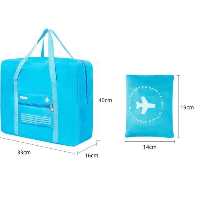 BEBAS ONGKIR - YRain Travel Bag Tas Travel Praktis untuk Tempat Bawa Baju Pakaian Bepergian Mudik Uk