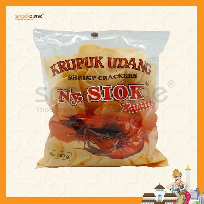 Kerupuk Udang Ny. SIOK / Kerupuk Lebar Ny. SIOK