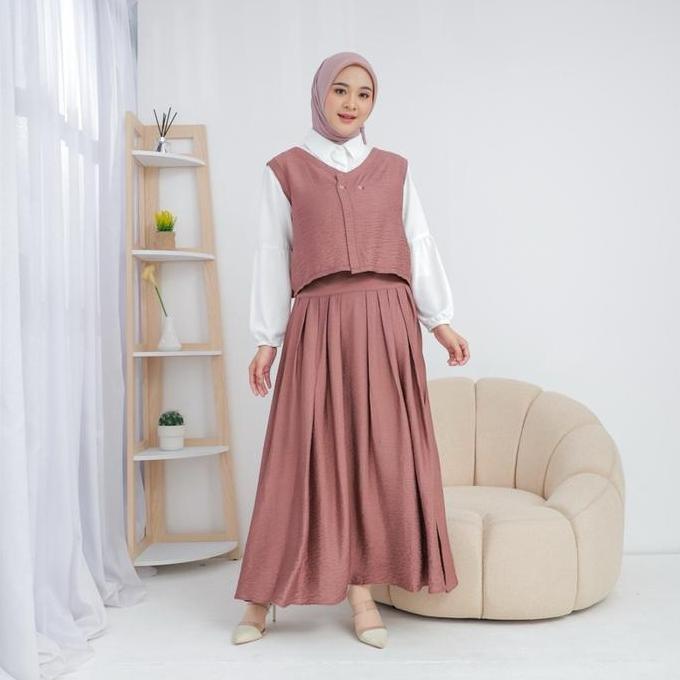 Amora Set By Theodora - Daily Set Kekinian dan Dress Well