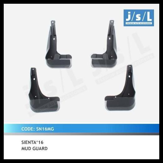 DISKON MUDGUARD TOYOTA SIENTA TYPE Q JSL | AKSESORIS MOBIL MUD GUARD PELINDUNG PERCIKAN LUMPUR