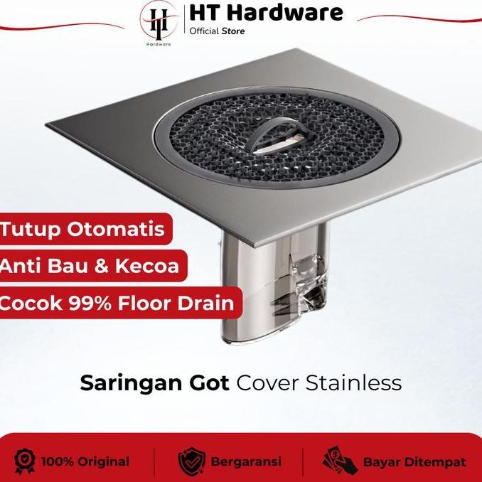 Tutup Saringan Got 304 Stainless Steel Cover Floor Drain Air Anti Bau Anti Kecoa Floor Drain Saringa